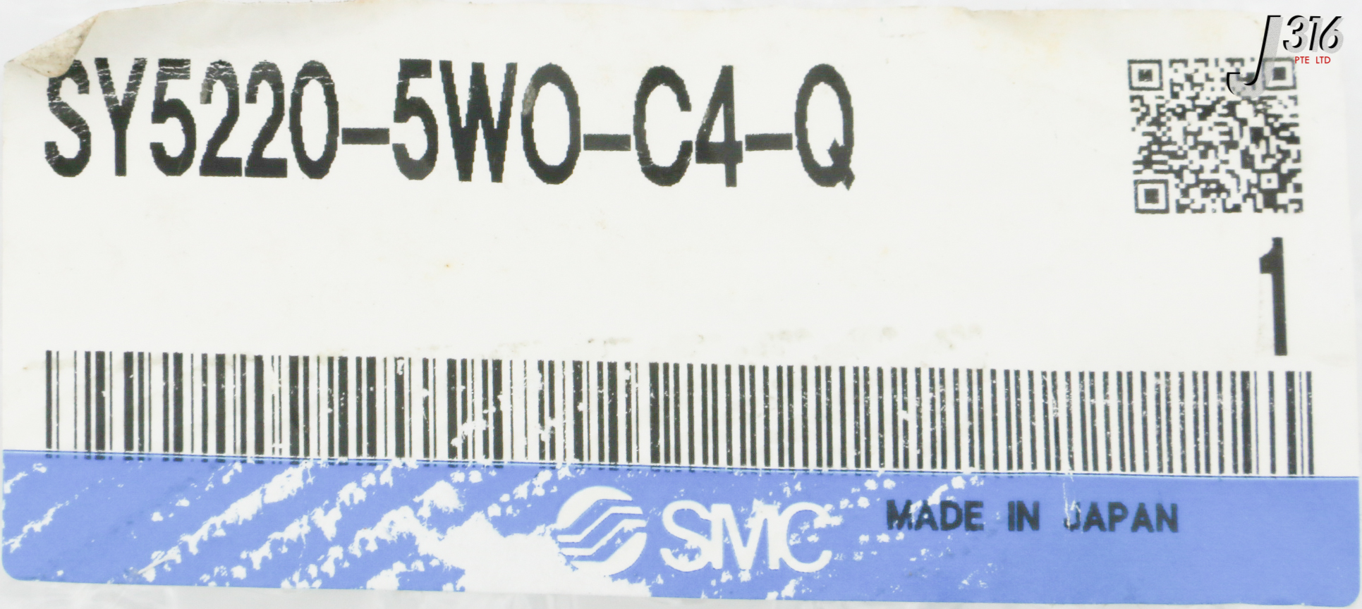 31468 SMC SOLENOID VALVE (NEW) SY5220-5WO-C4-Q | eBay